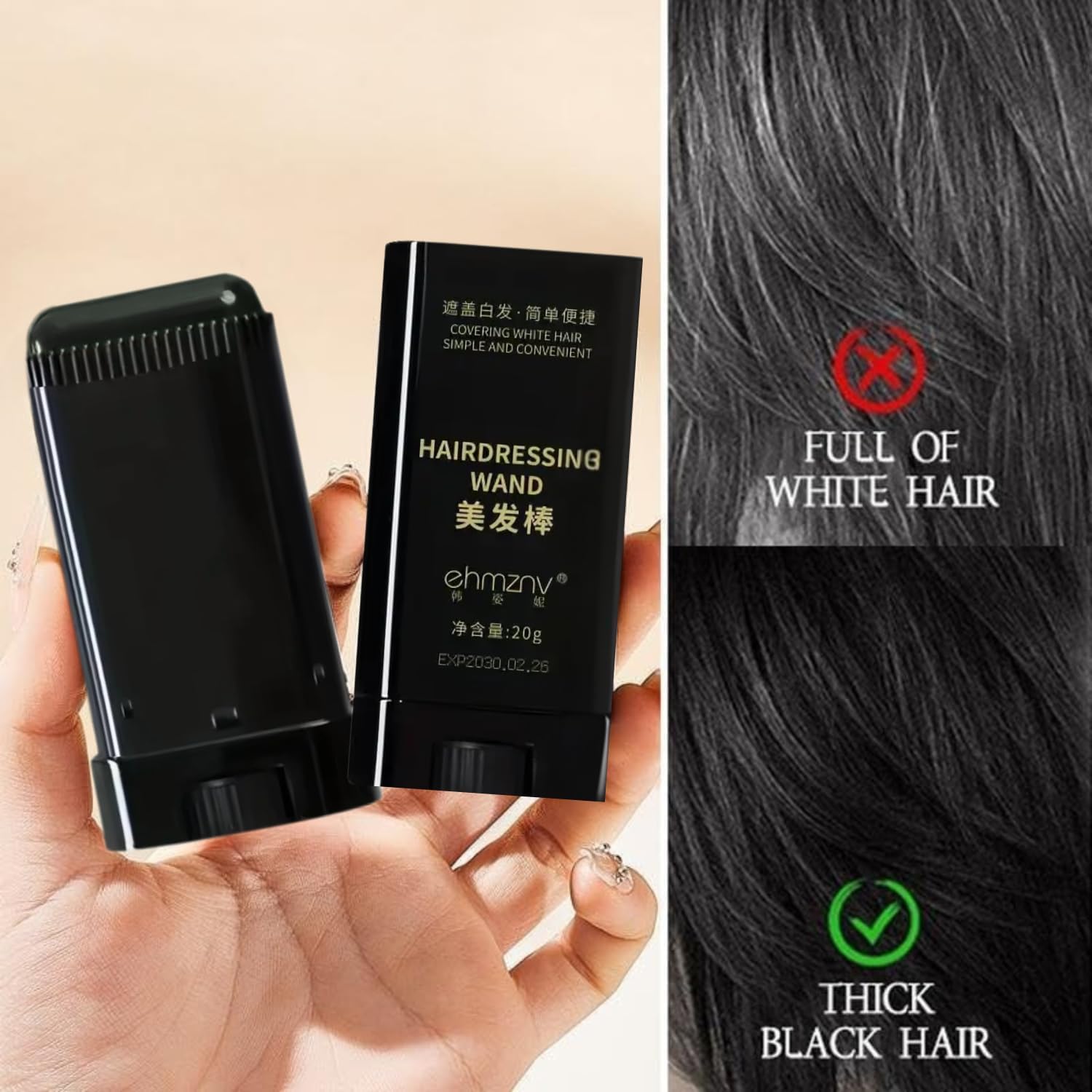 Instant Hair Color Touch-Up Stick