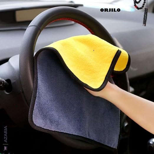 5 Pcs Car Cleaning Duster Kit with Extendable Handle, Microfiber Cloth & Detailing Brushes | Interior Exterior Dust Cleaning Set for Car, Bike & Home
