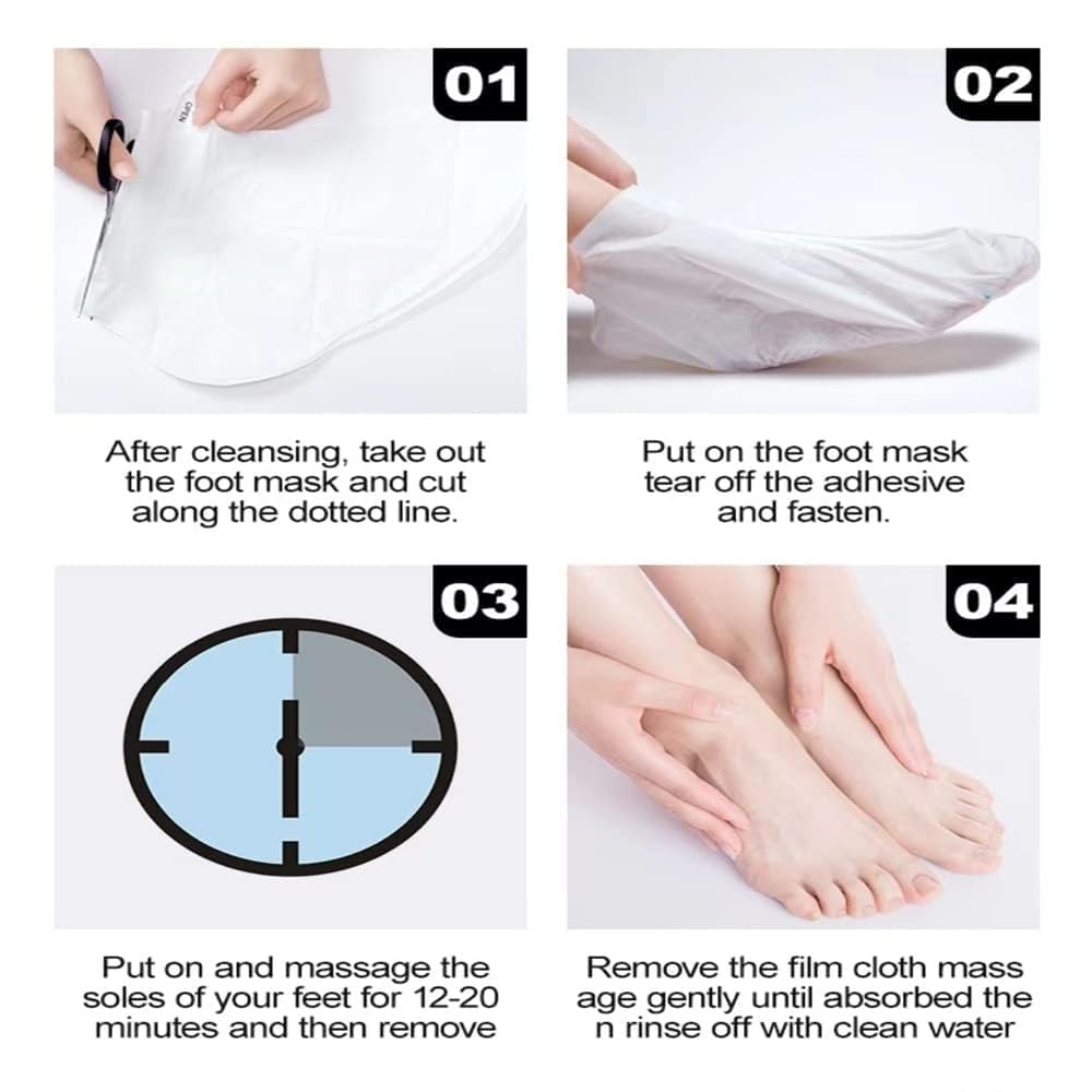 Lavender Exfoliating Foot Mask