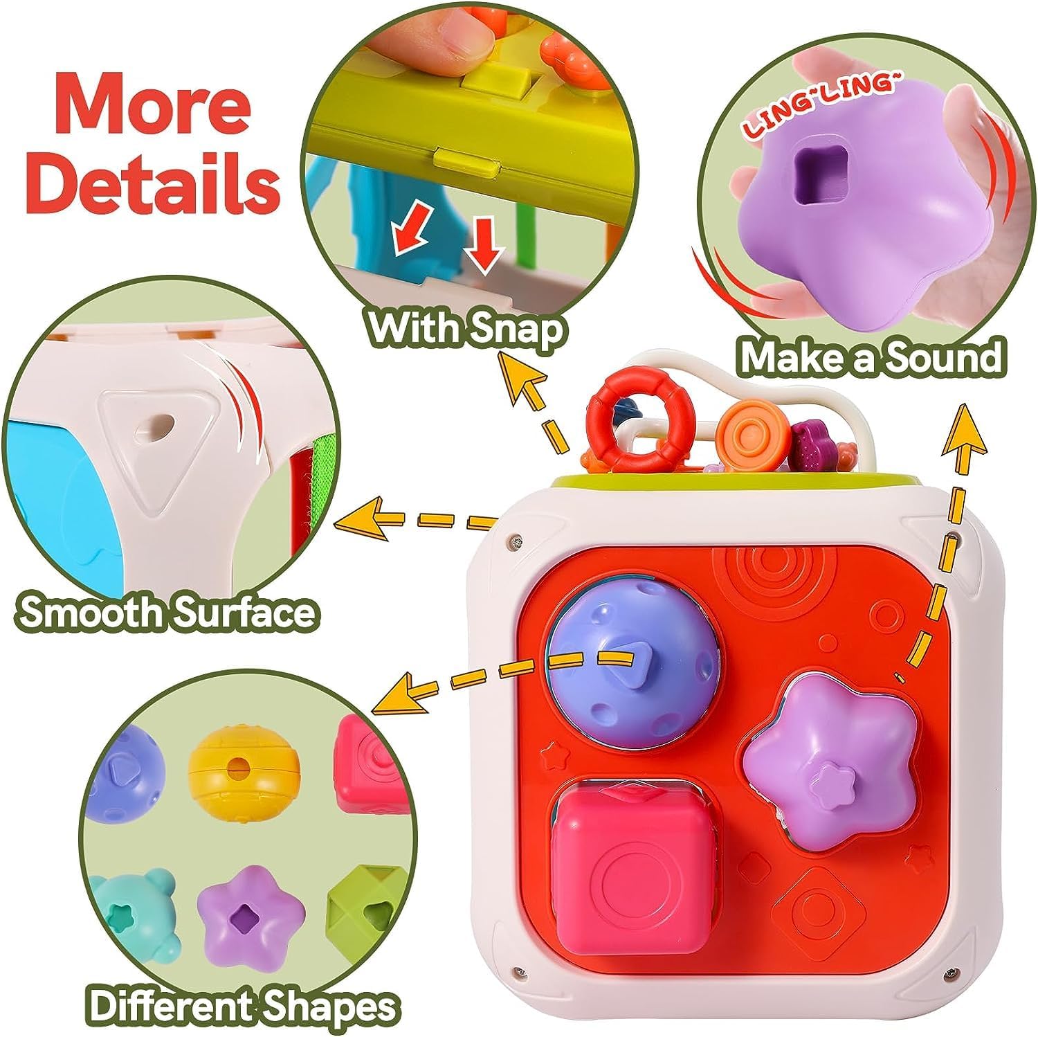 7 IN 1 ACTIVITY CUBE