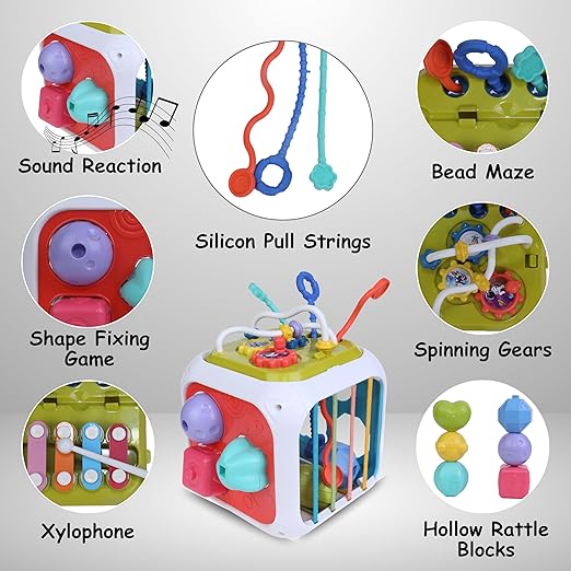 7 IN 1 ACTIVITY CUBE